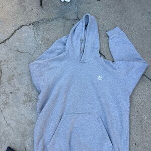 Adidas Heather Gray Hoodie